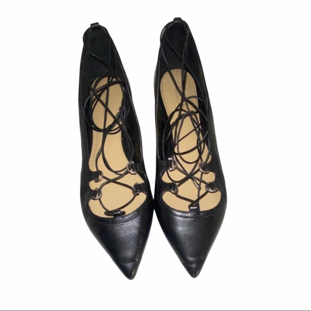 Michael by Michael Kors strappy ballet flats.